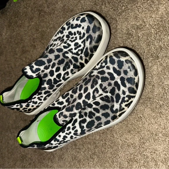 OOFOS Shoes Leopard Print Oofos Slipon Shoes Poshmark